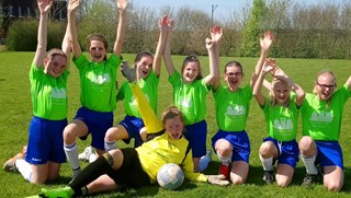 Voetbal team meiden groep 7 en 8 2