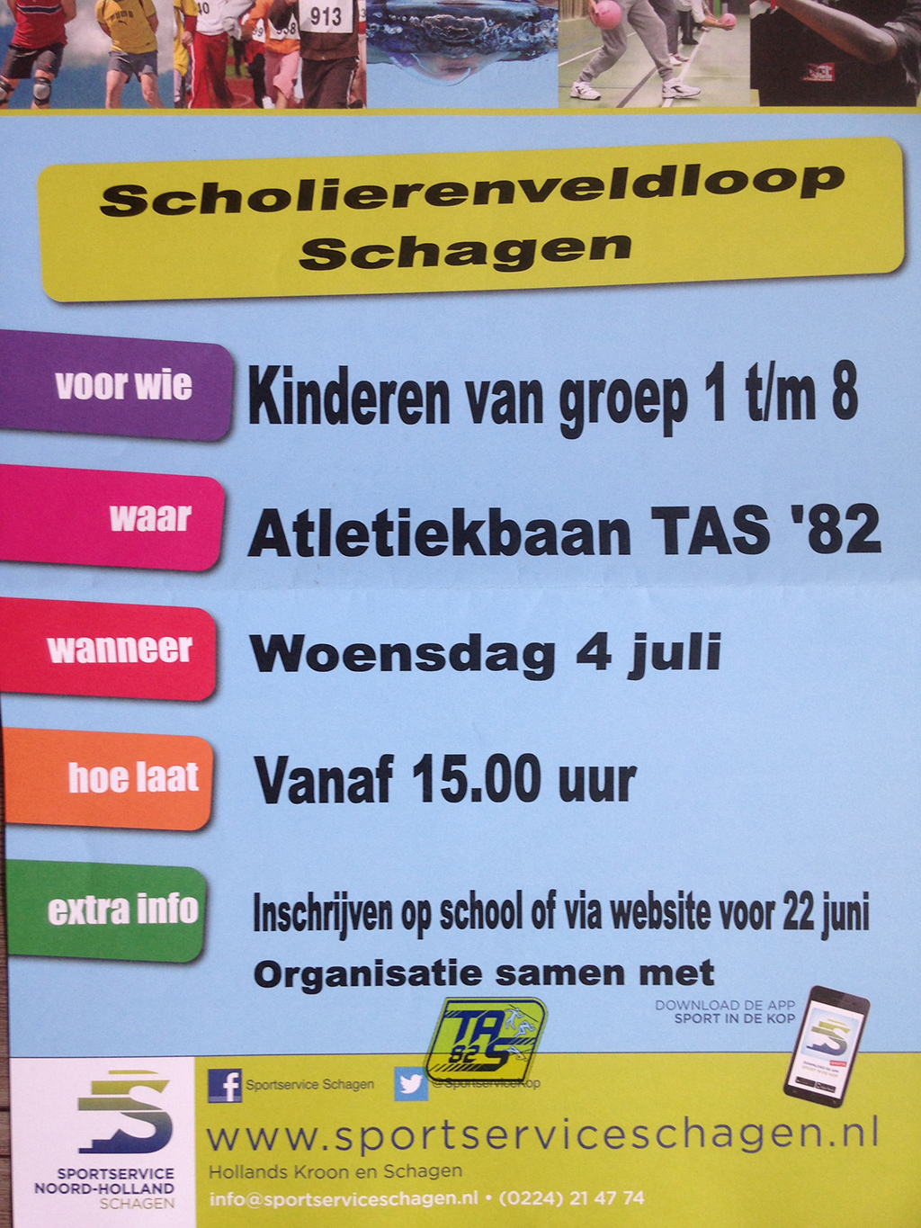 Inschrijving Scholierenveldloop Schagen gestart