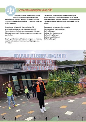 Nieuwsbrief Sportcie 11-20182