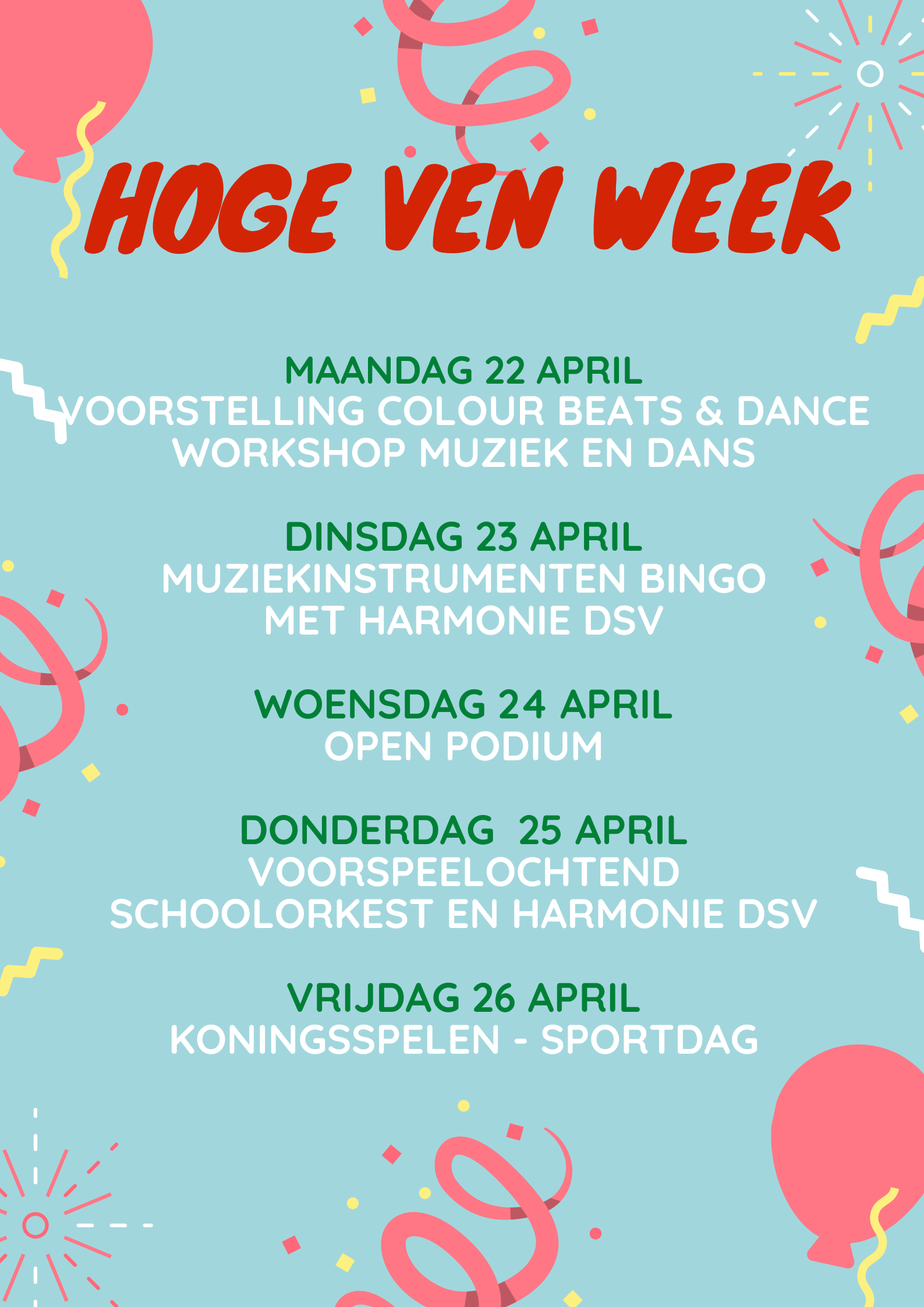 Hoge Ven week